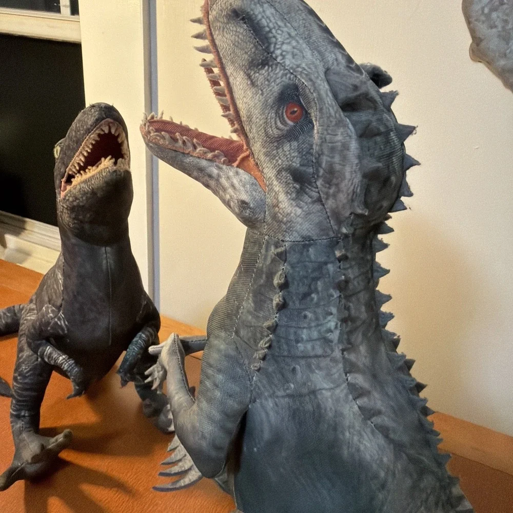 Indominus Rex & Raptor Dinosaur Plush 15 